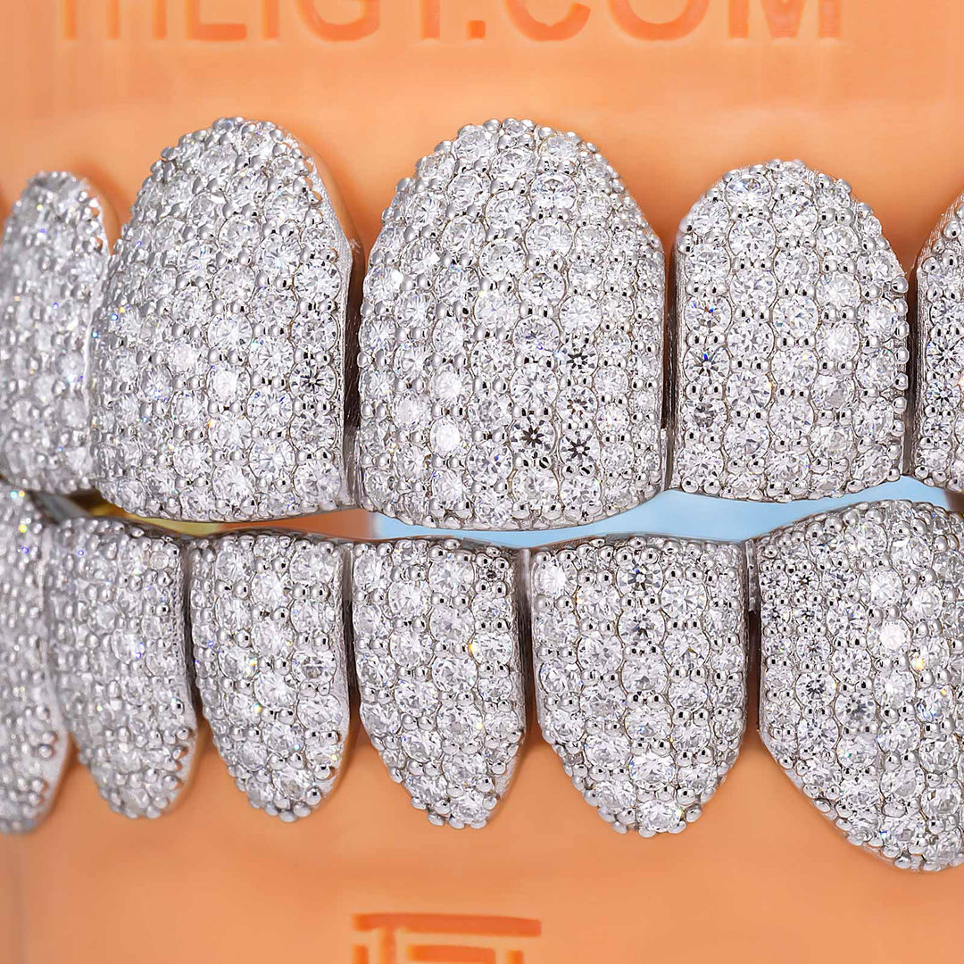 Two-Tone Ruby Fang Grillz