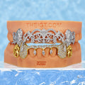 Two-Tone Moving Marquise Diamond Grillz