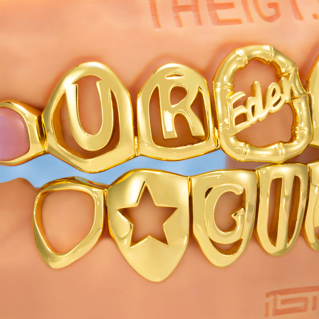 UR Fav GIRL Pink Pearl Grillz