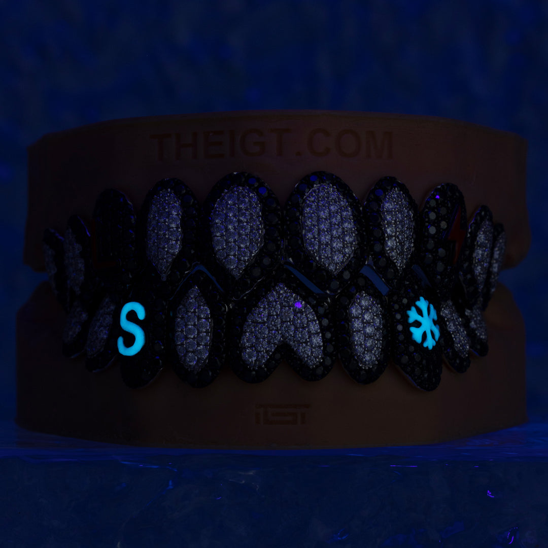 Vampire Glow Letter Grillz