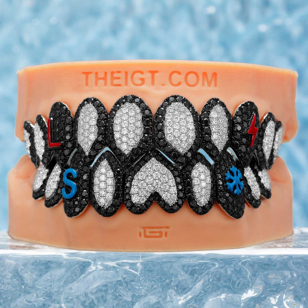 Vampire Glow Letter Grillz