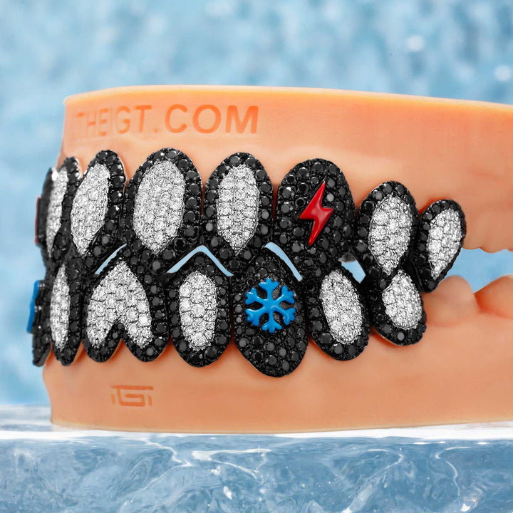 Vampire Glow Letter Grillz