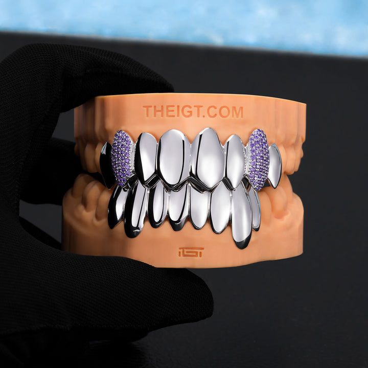 Vampire Violet Fang Grillz