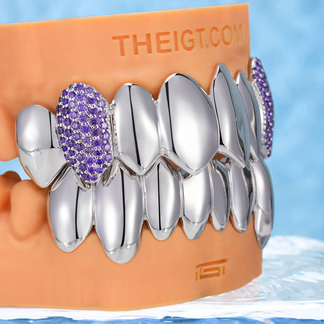 Vampire Violet Fang Grillz