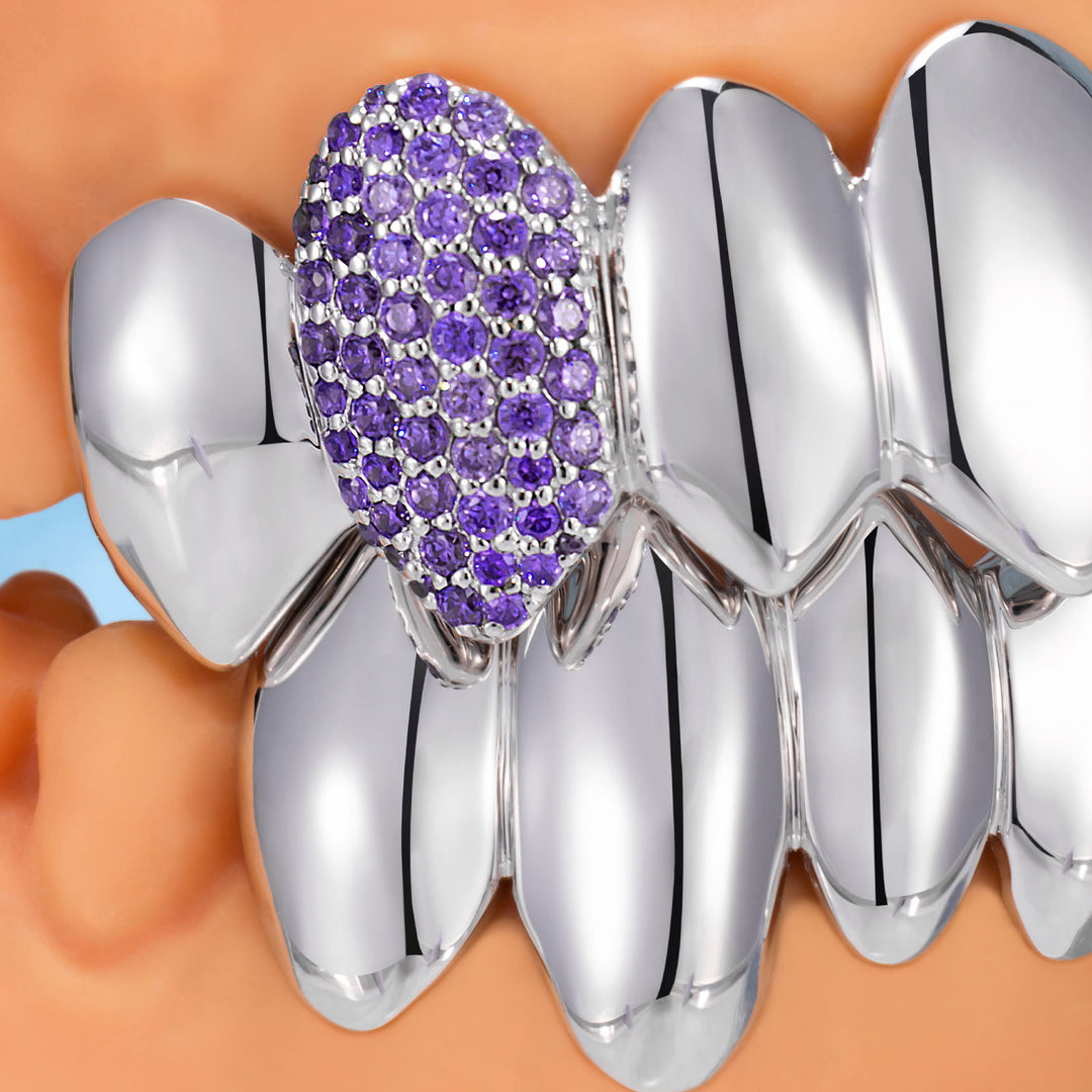 Vampire Violet Fang Grillz