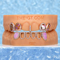 Moissanite & Opal Virgo Kitty Dream Grillz