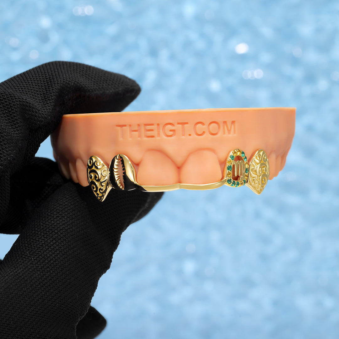 Virgo Zodiac & Cowrie Custom Set