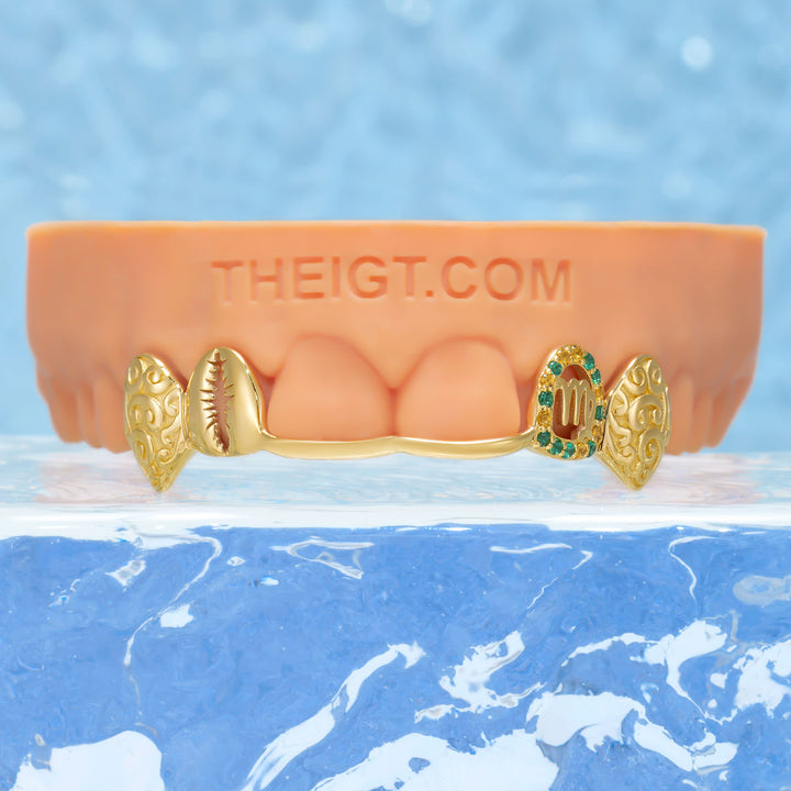 Virgo Zodiac & Cowrie Custom Set