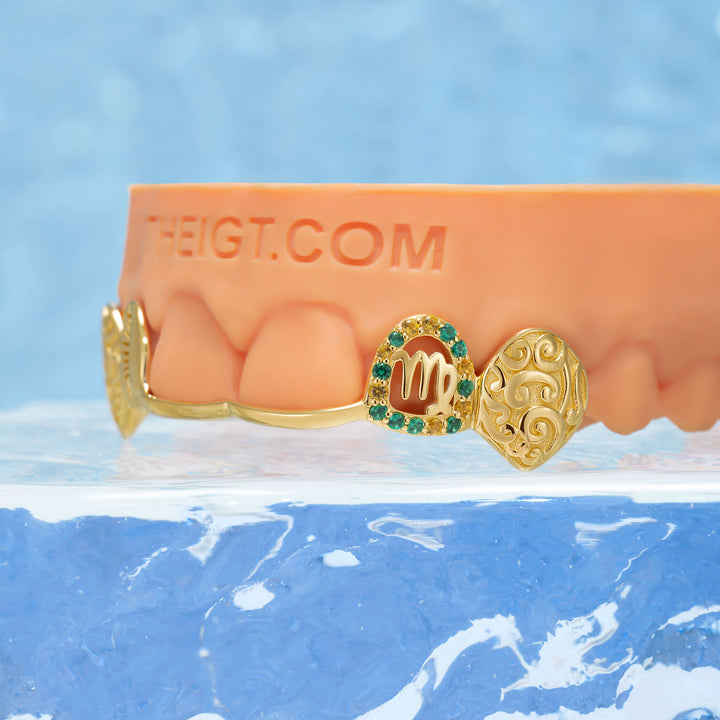 Virgo Zodiac & Cowrie Custom Set