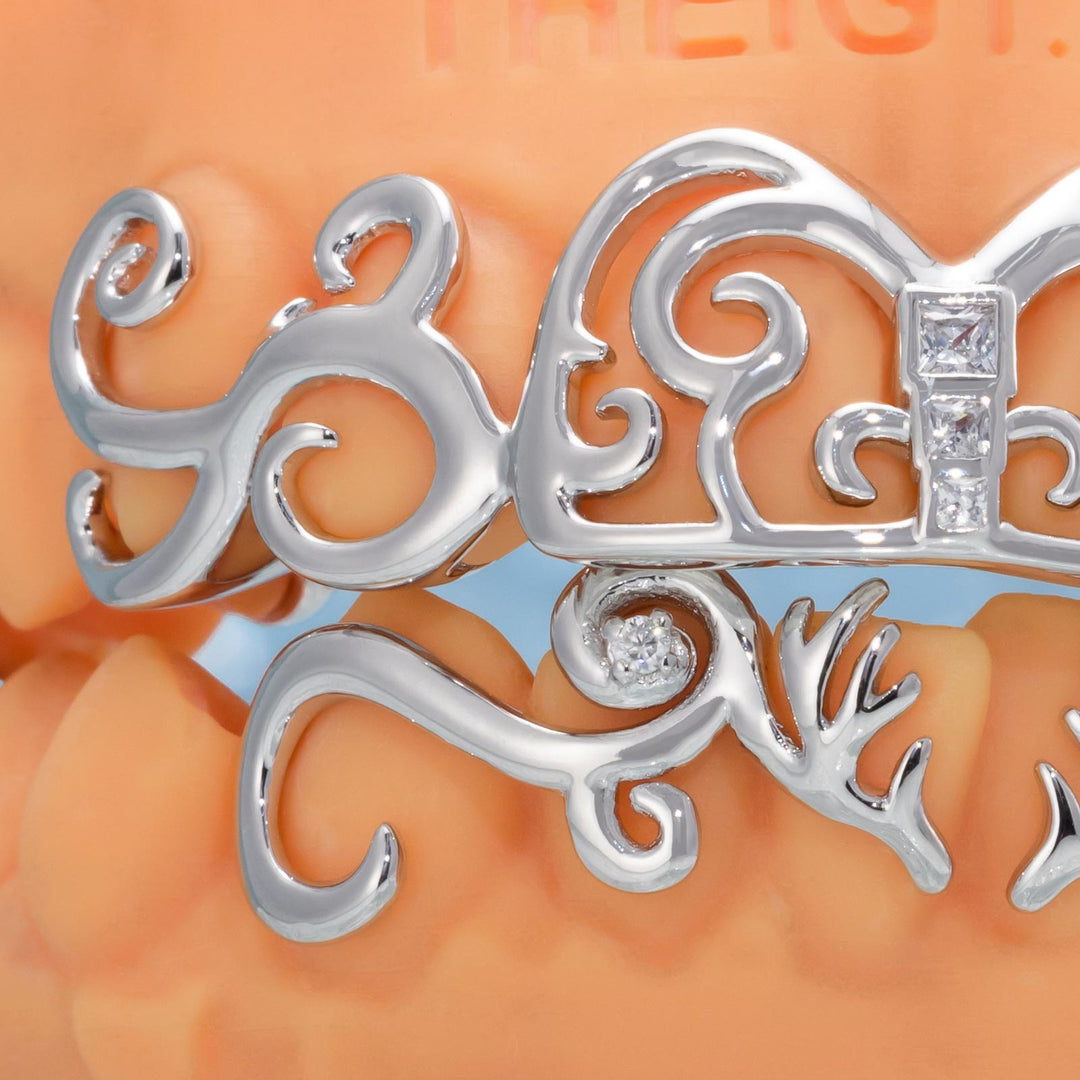 Moissanite Whimsy Deer Grillz