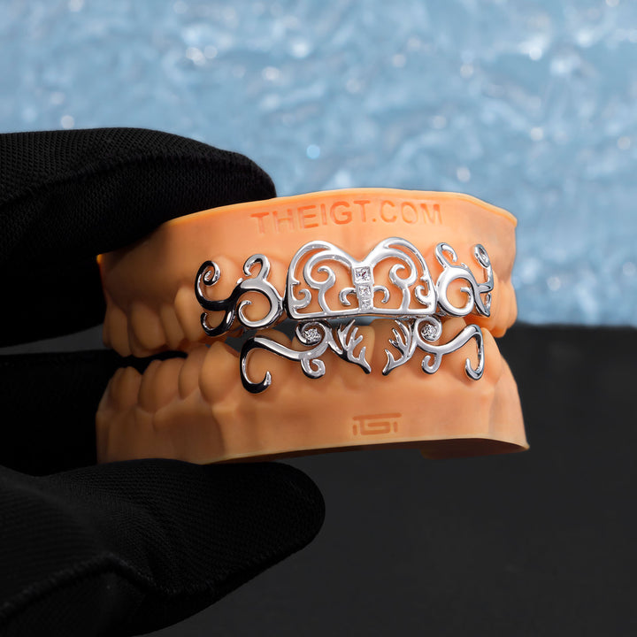Moissanite Whimsy Deer Grillz