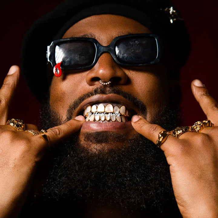 White Shell Grillz