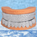 "Ye-Plate" Mosaic Diamond Grillz