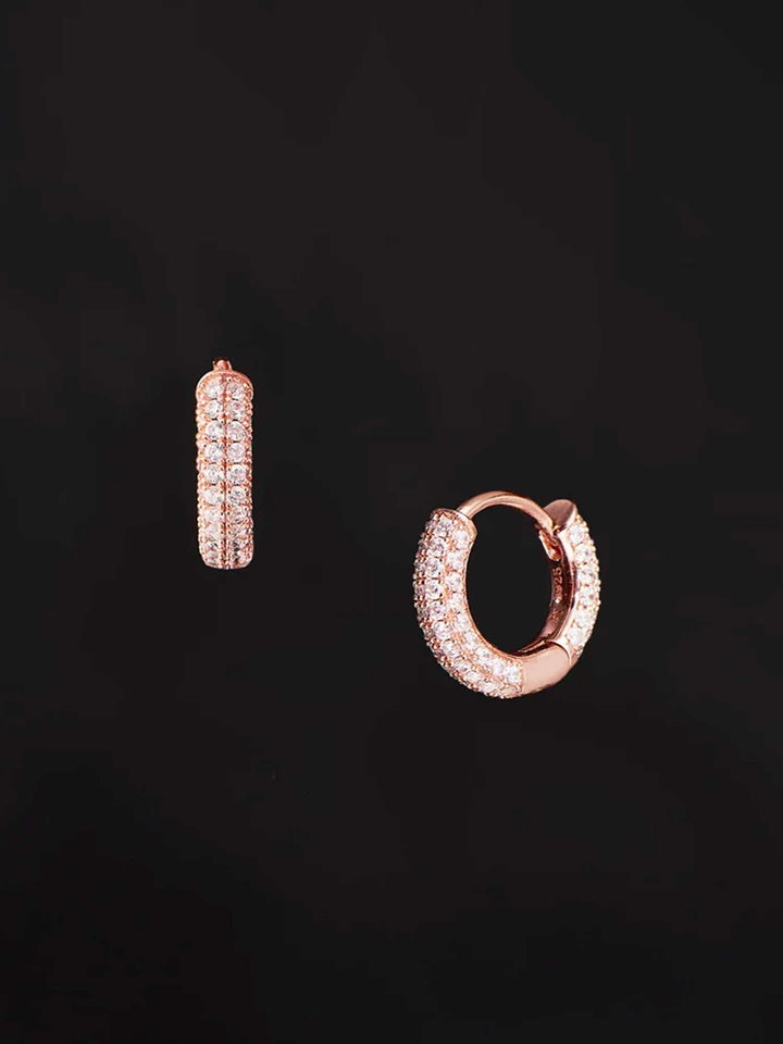 925 Sterling Silver Circle Hoop Earrings
