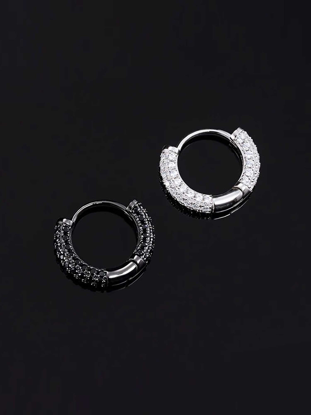 925 Sterling Silver Circle Hoop Earrings