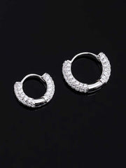 925 Sterling Silver Small Hoop Earrings