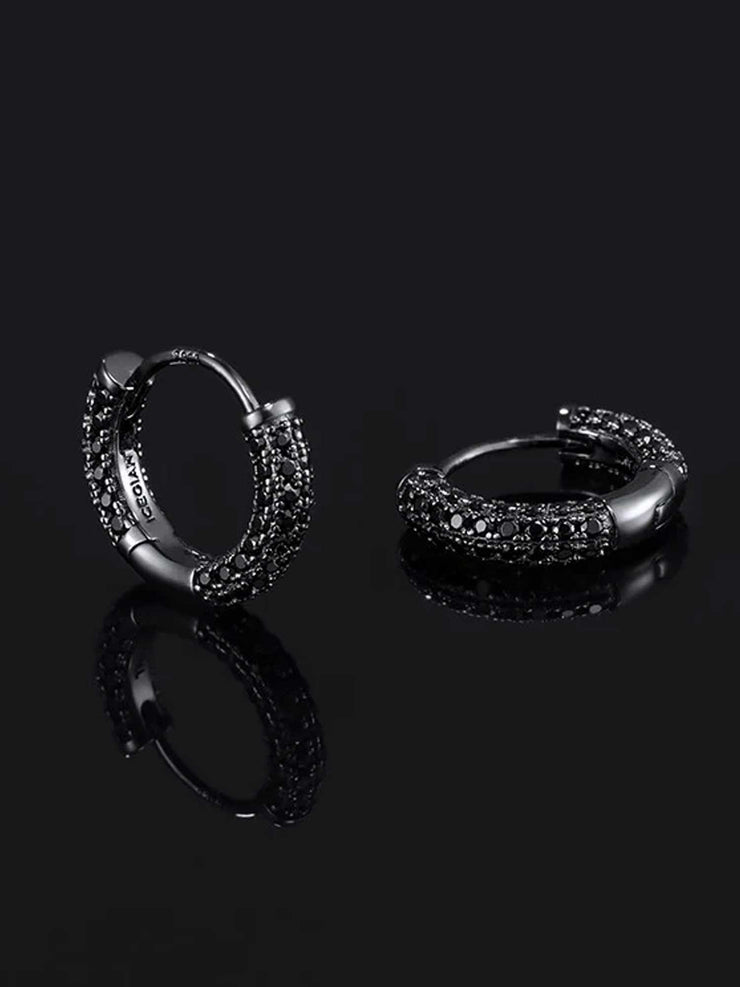 925 Sterling Silver Small Hoop Earrings