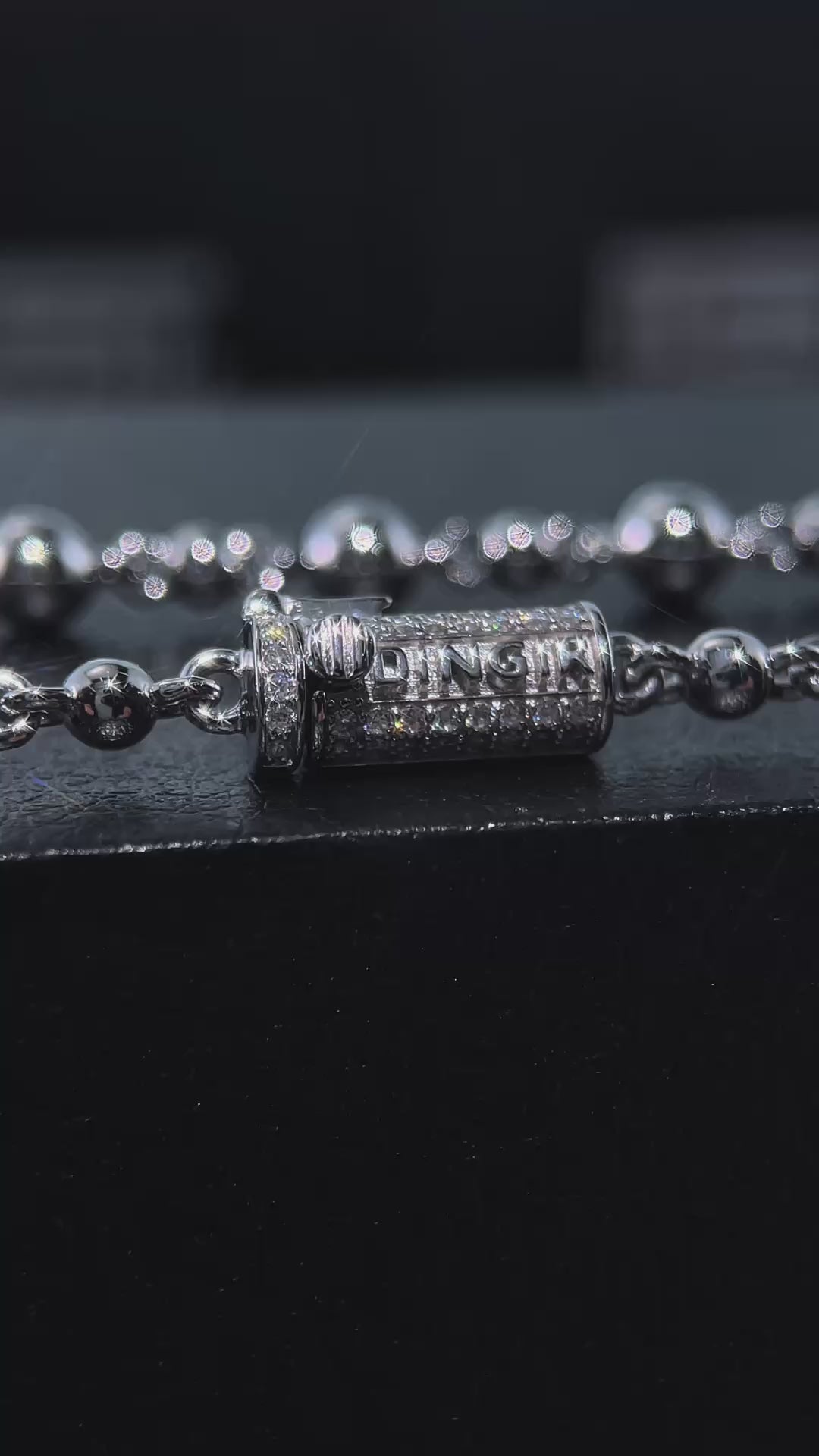 Mixed Size Plain Round Bead Chain