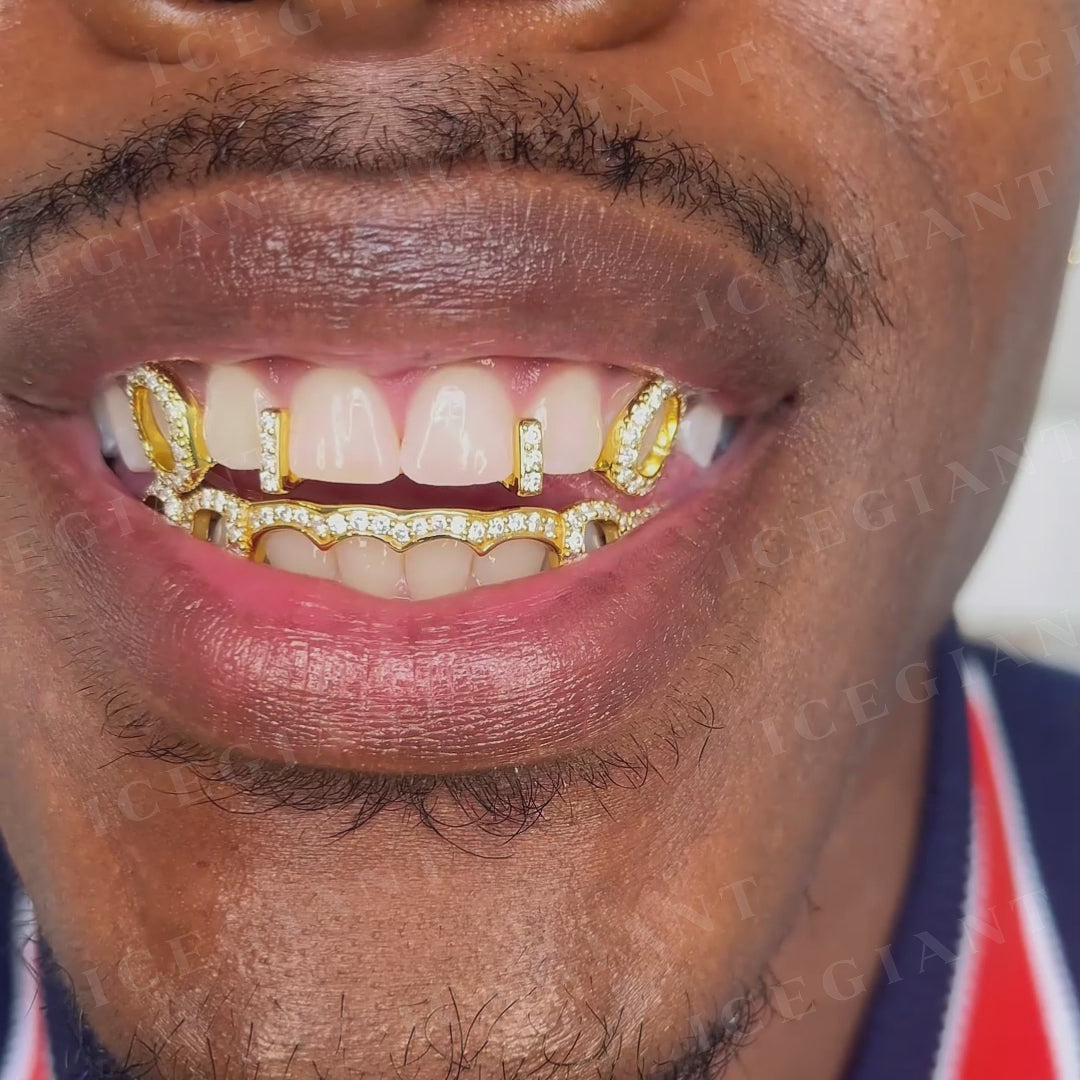 Open Wave Diamond Grillz
