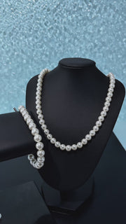 7mm Classic Pearl Chain Or Bracelet With OT Clasp