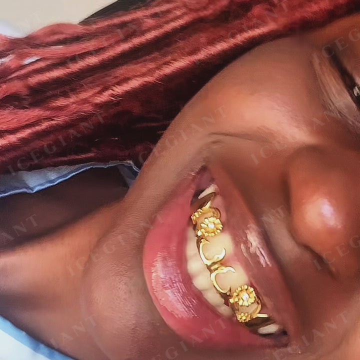 Floral Cut-Out Grillz