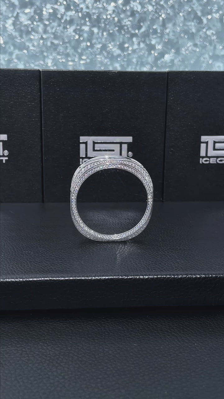 44MM Moissanite Bezel Case Cover For Galaxy Watch 8