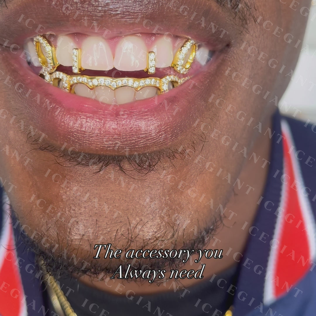 Open Wave Diamond Grillz