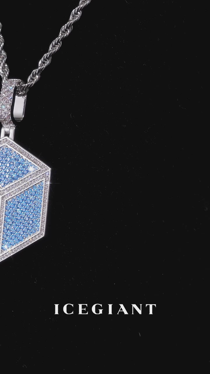 Limited Edition The Power Cube Pendant ICEGIANT x Big E The Jeweler