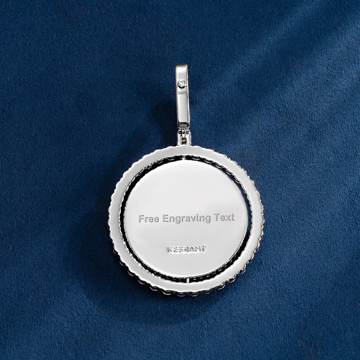 Custom Spinning Photo Pendant