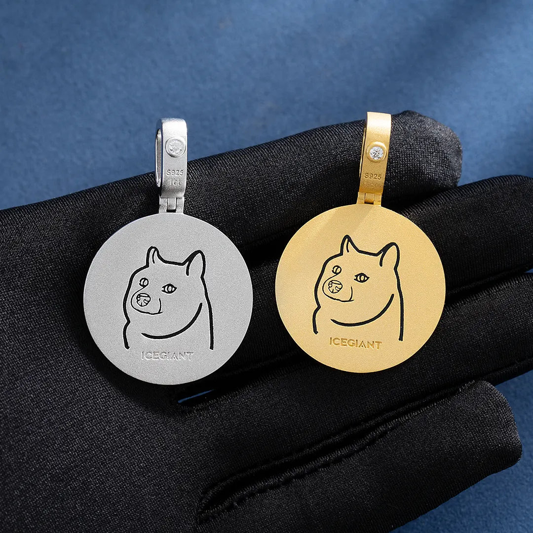 Dogecoin Pendant 1ct