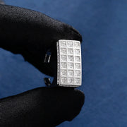 S925 Rectangular Princess Cut Ring