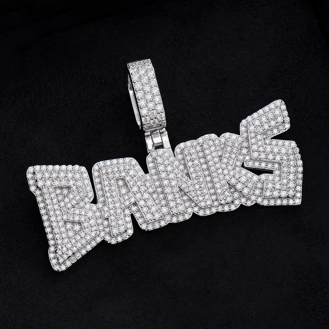 Deposit - Custom Rimless Letter Pendant