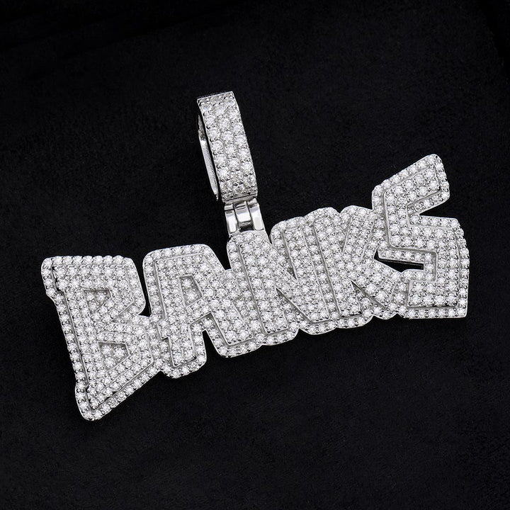 Deposit - Custom Rimless Letter Pendant