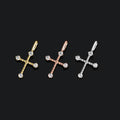 Solid Gold Cross Pendant