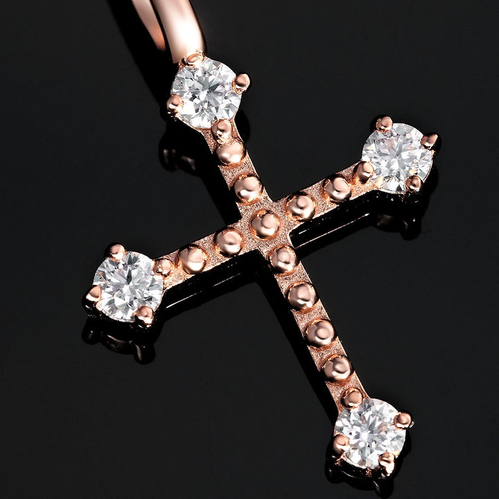 Solid Gold Cross Pendant
