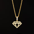 Diamond Silhouette Pendant