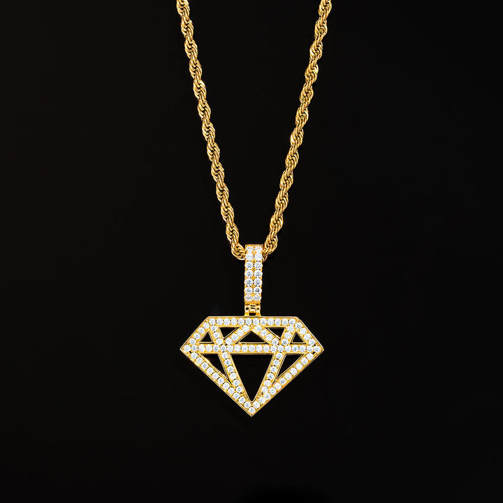 Diamond Silhouette Pendant