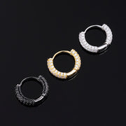 925 Sterling Silver Circle Hoop Earrings