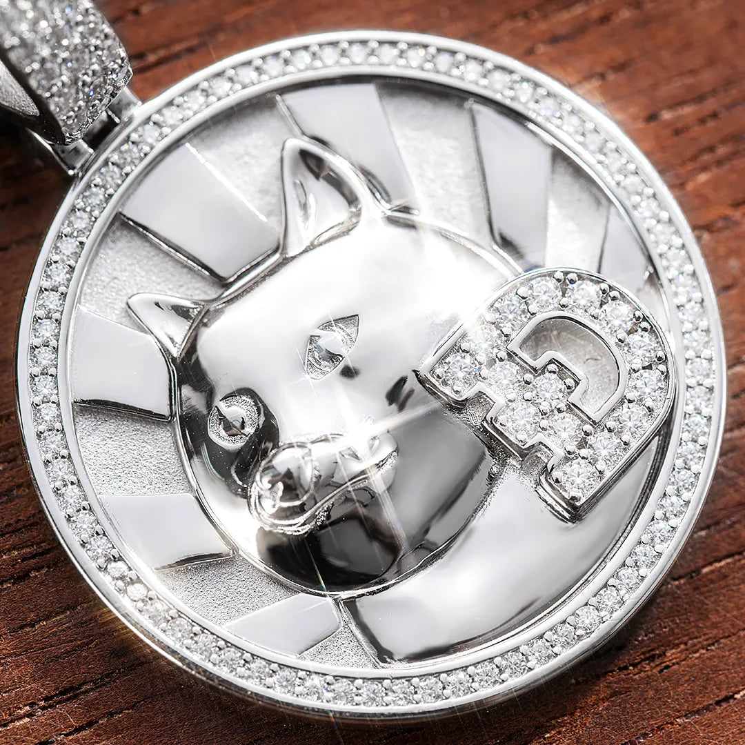Dogecoin Pendant 1ct
