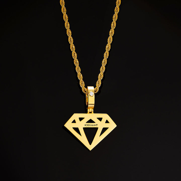 Diamond Silhouette Pendant