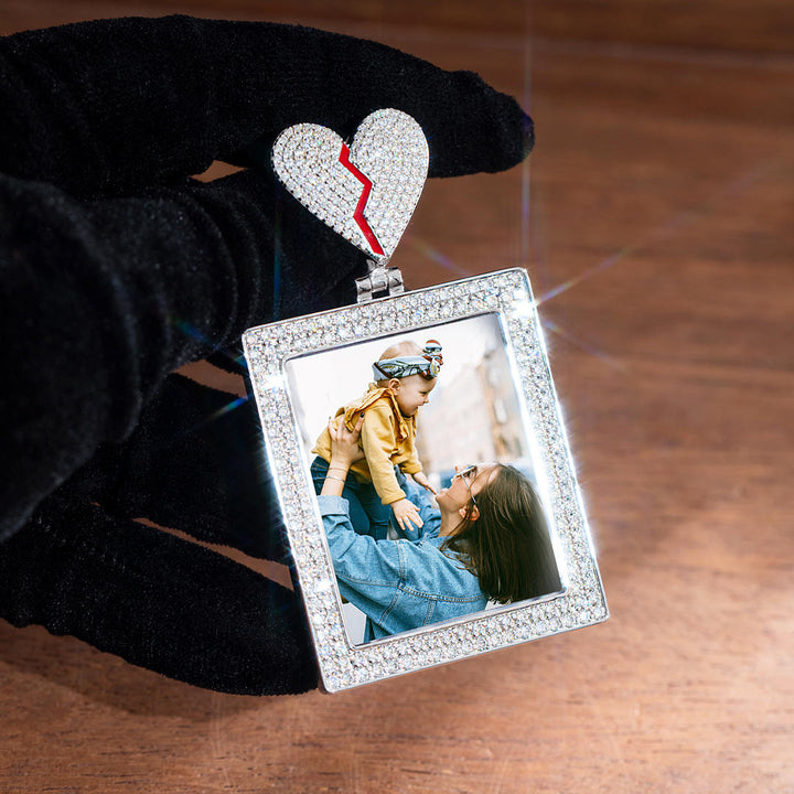 Custom Rectangle Picture Pendant