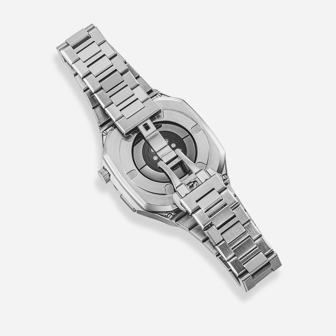 Moissanite Apple Watch Case With Stainless Steel Band ICEGIANT