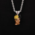 Custom Moissanite Enamel XXX Pendant
