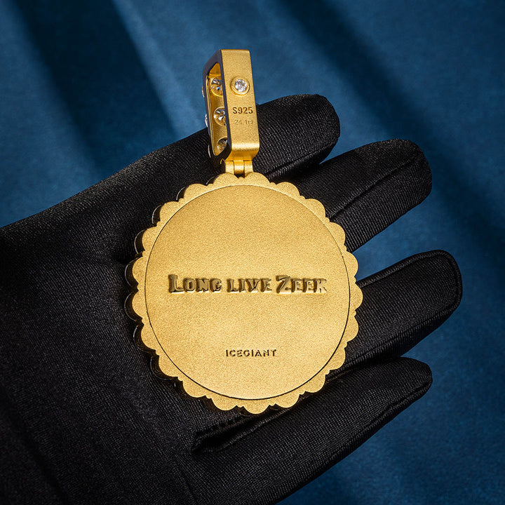 Custom Laser Engraved Photo Pendant