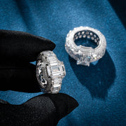 Custom Emerald Engagement Ring