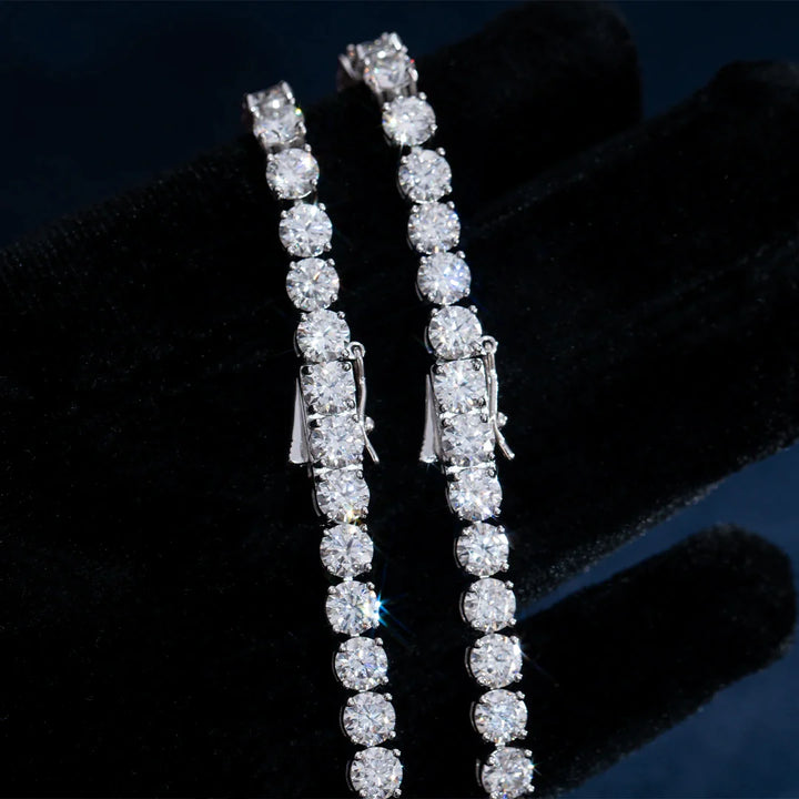 6.5MM S925 Moissanite Tennis Bracelet