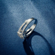 Lovebright Moissanite Engagement Ring