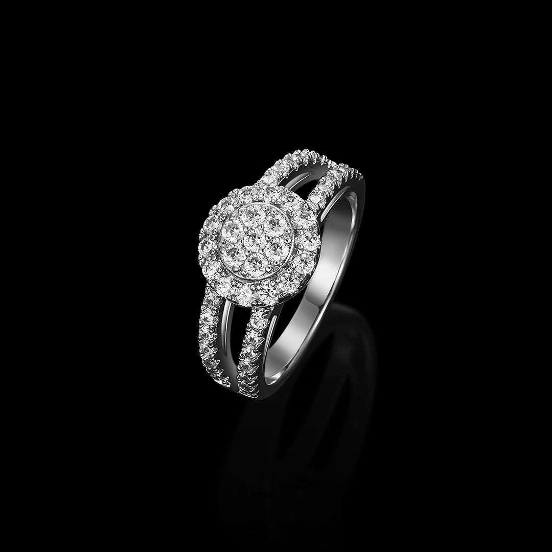 Lovebright Moissanite Engagement Ring