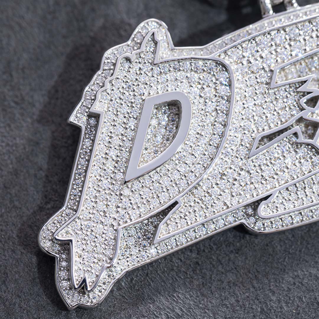 Deposit - Custom Brush Letter Pendant