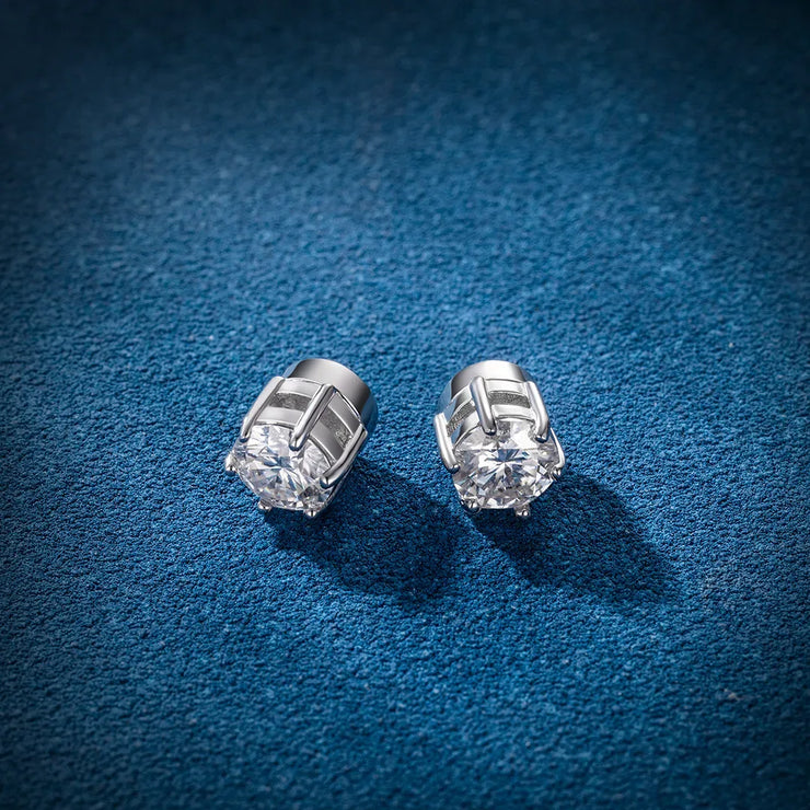 S925 Magnetic Stud Earrings